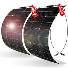 DOKIO front view showing two flexible panels and compact convenience