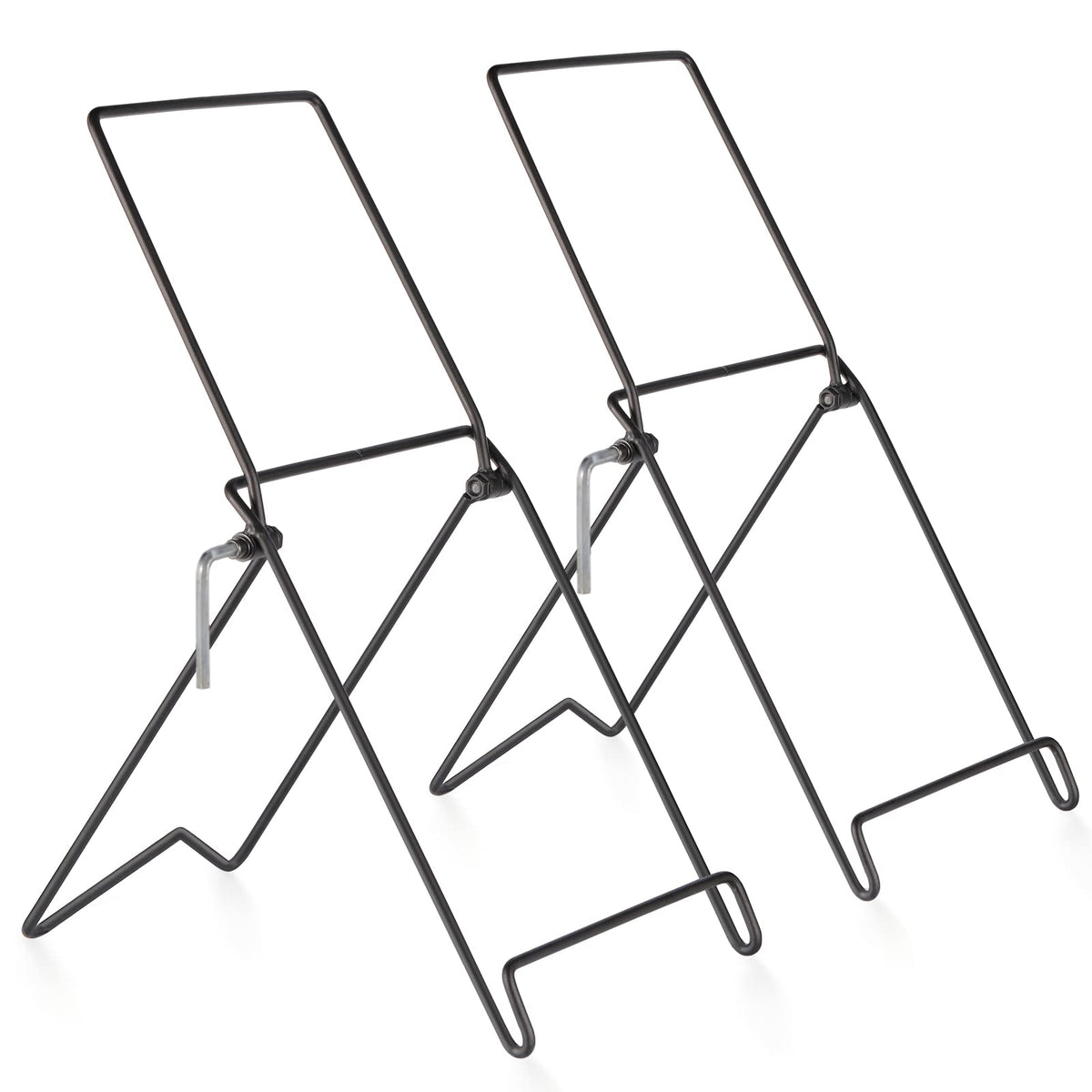 DOKIO tilt stand front view showing stable support and easy angle adjustment