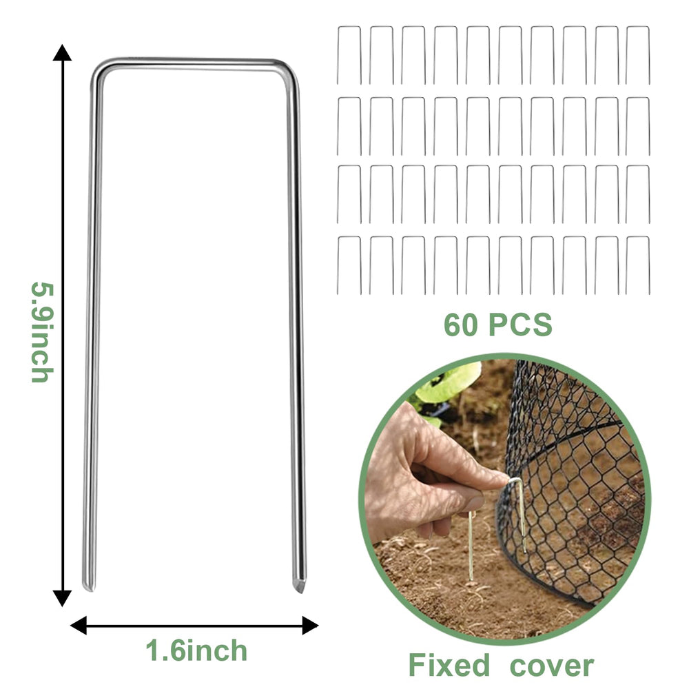 Doksving protector placed over seedling blocking animals while allowing water