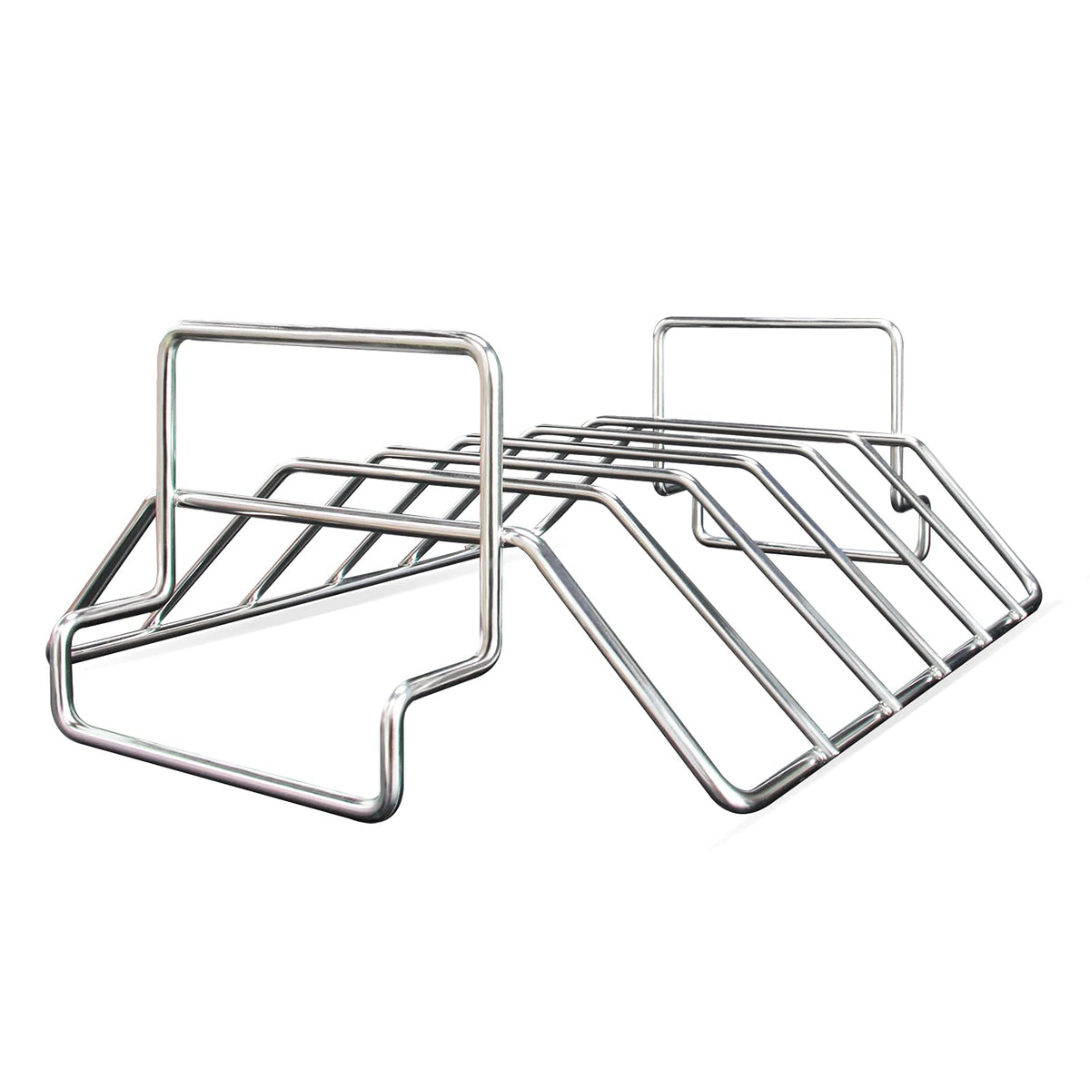 DOLAMOTY front profile rack showing sturdy V slots and stable base