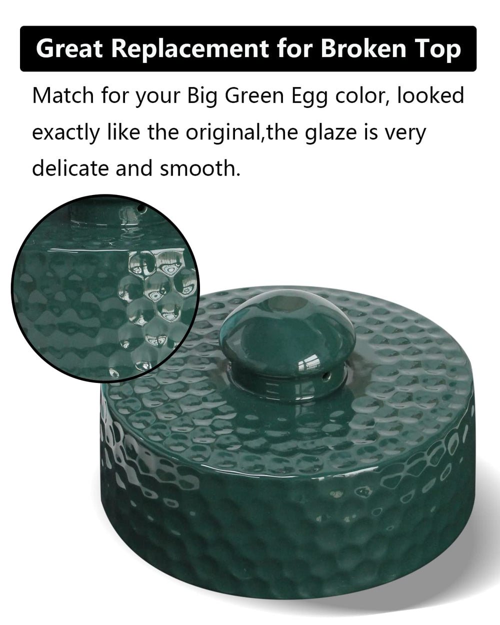 DOLAMOTY close-up of glaze texture highlighting heat resistance and finish
