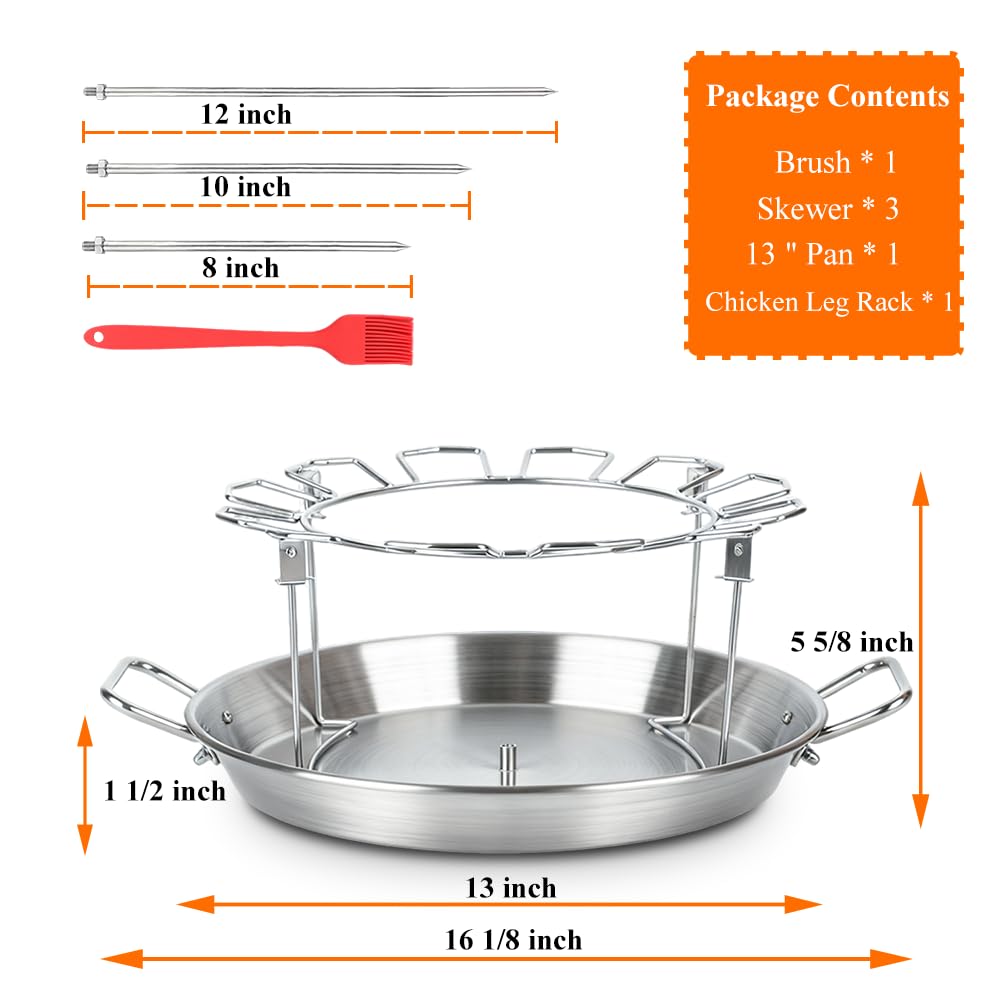 DOLAMOTY vertical skewer in an oven with layered meat producing crisp edges and juices
