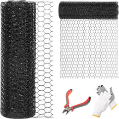 DOLEMODUO front view of rolled mesh showing dimensions and coating benefits