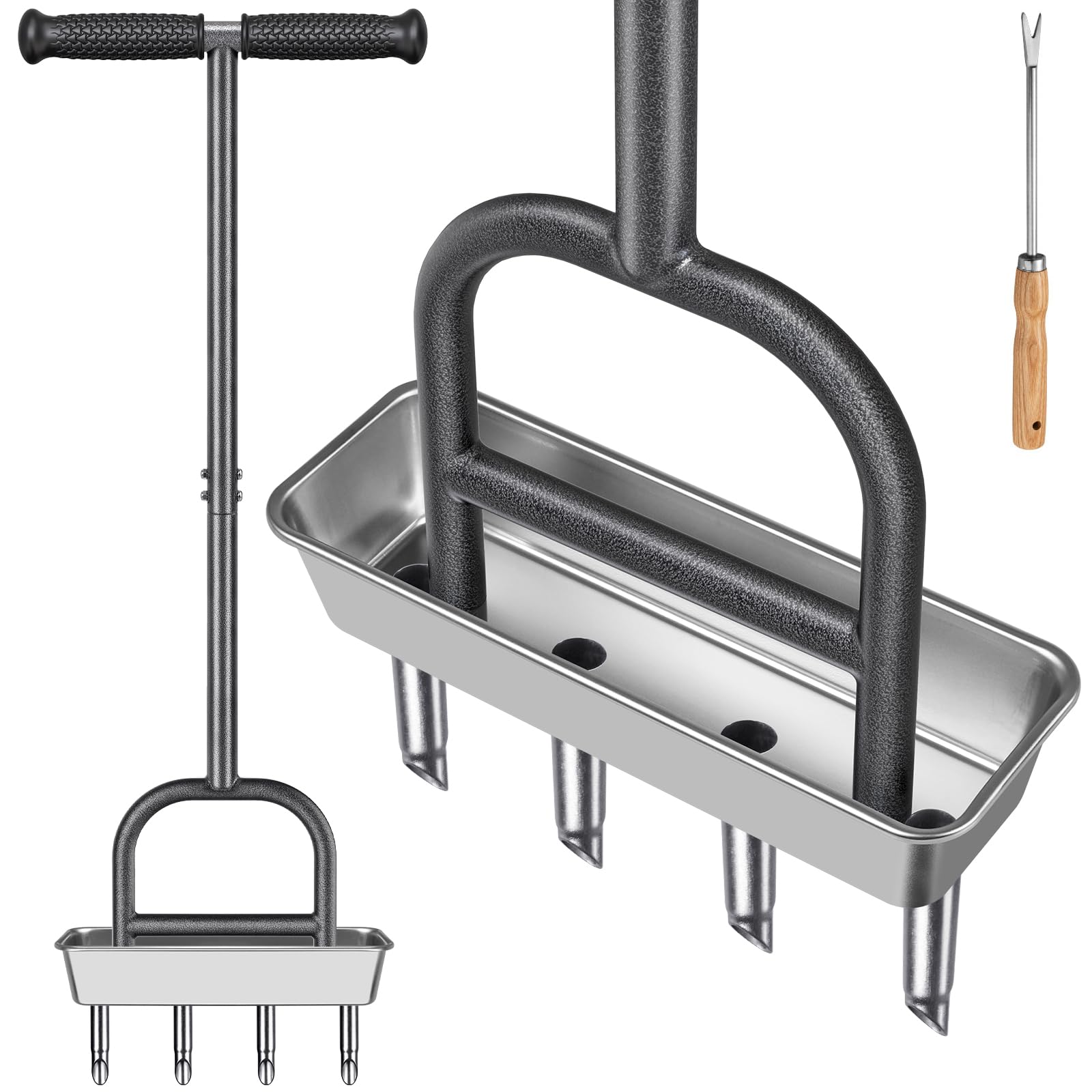 Dolibest aerator front view showing full tool and benefits of durable construction