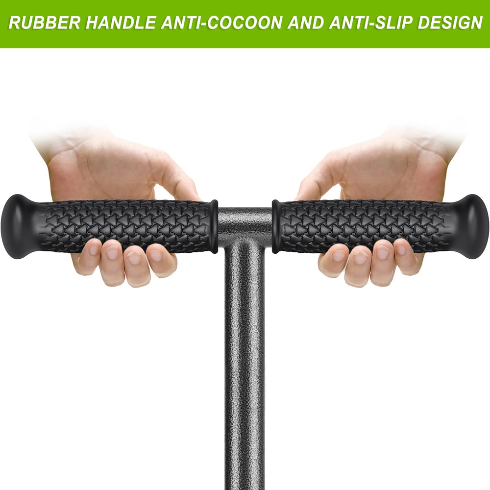 Dolibest handle and elevated crossbar with soft rubber grip for comfortable use