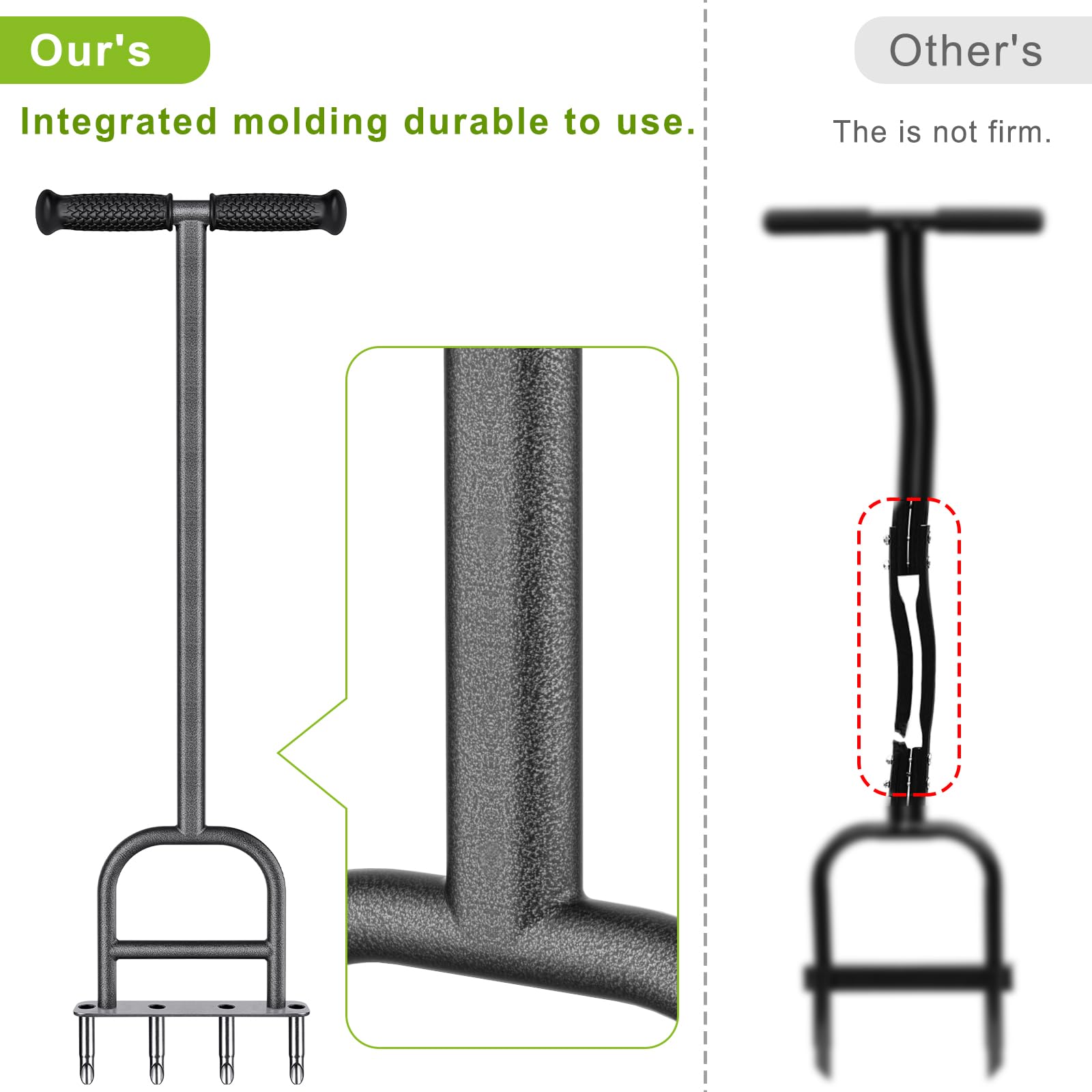 Dolibest stainless corers detail showing sturdy plug ends and longevity