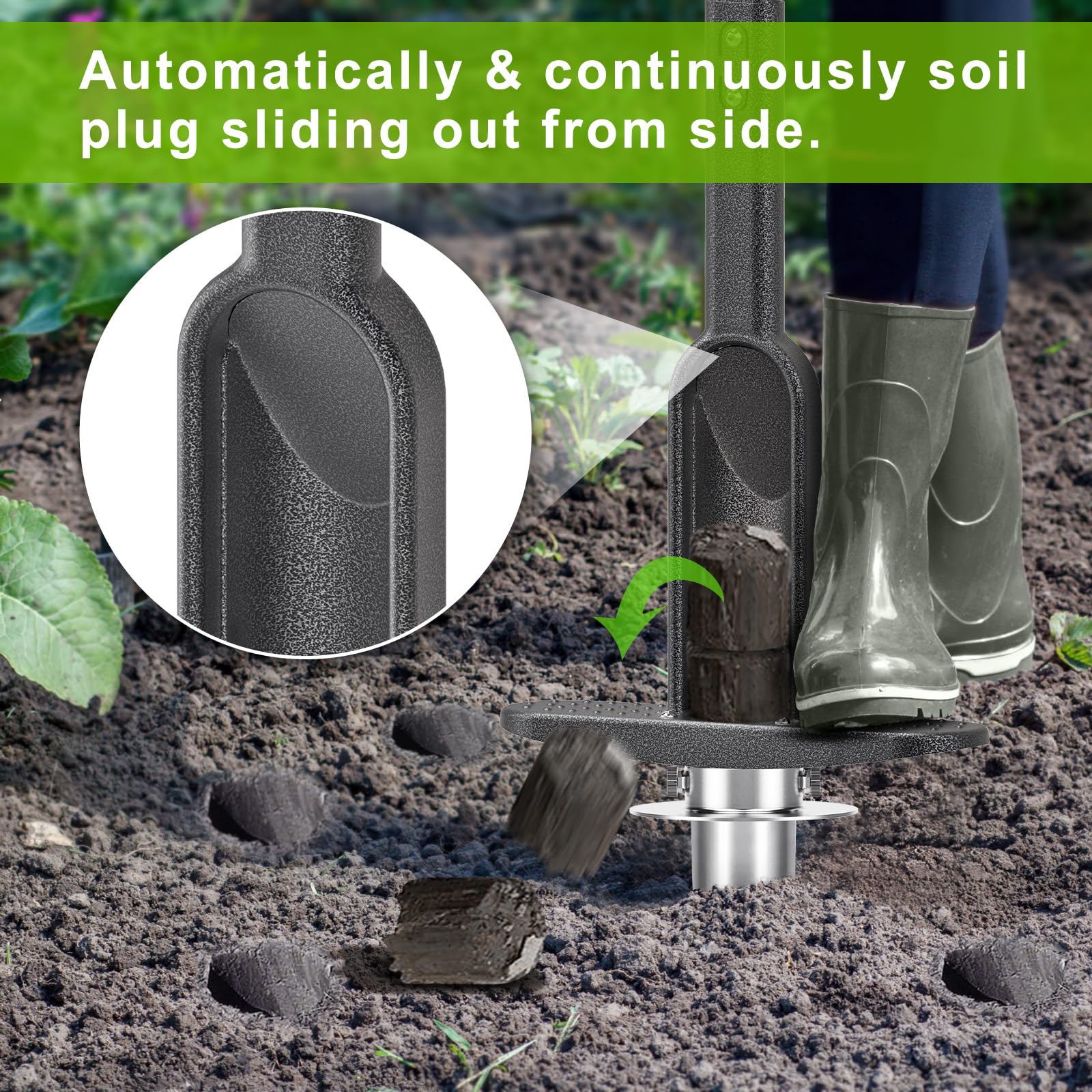 Dolibest depth adjust spacer detail for precise 3–6 inch planting control