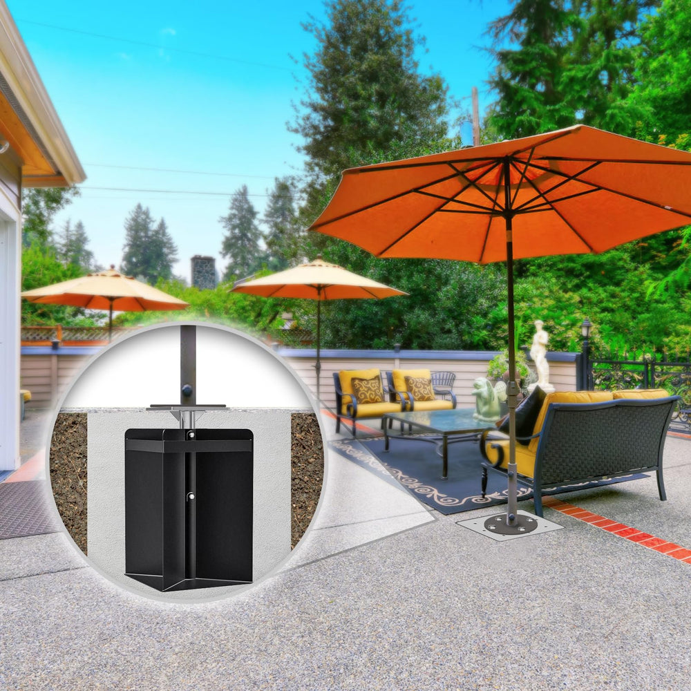Dolibest anchor on restaurant patio illustrating space-saving design
