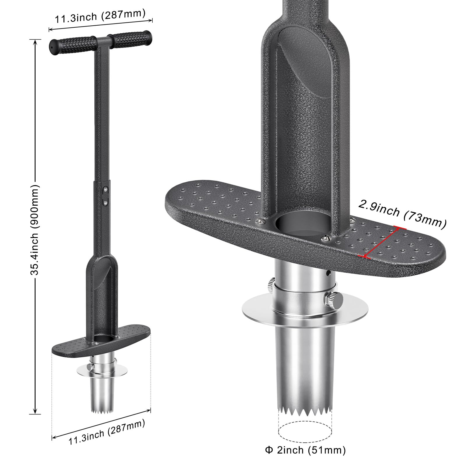 Dolibest size comparison beside ruler showing tool length and scale