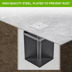 Dolibest top mounting plate detail showing multiple hole options