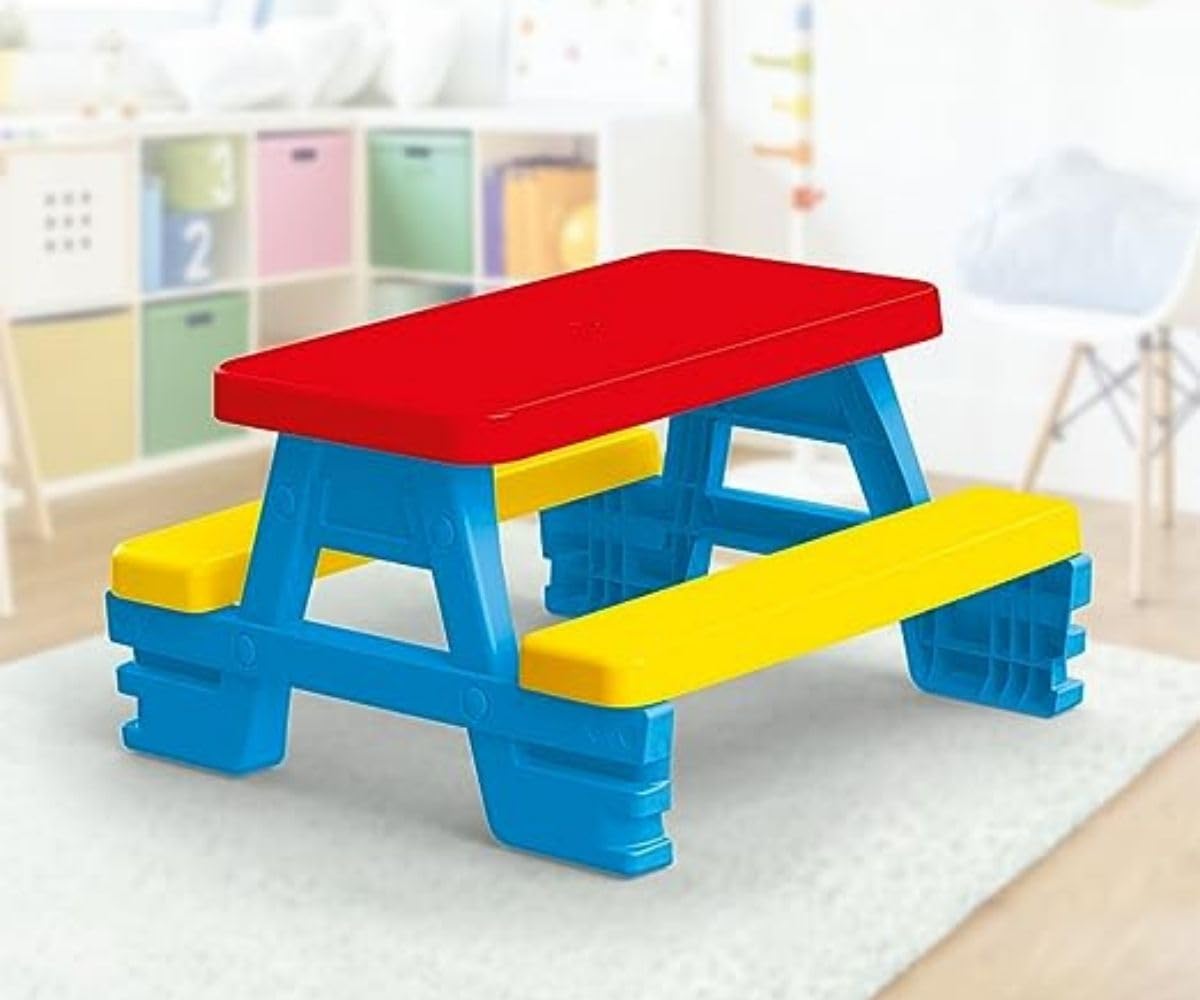 DOLU colorful blue red yellow finish brightening play areas
