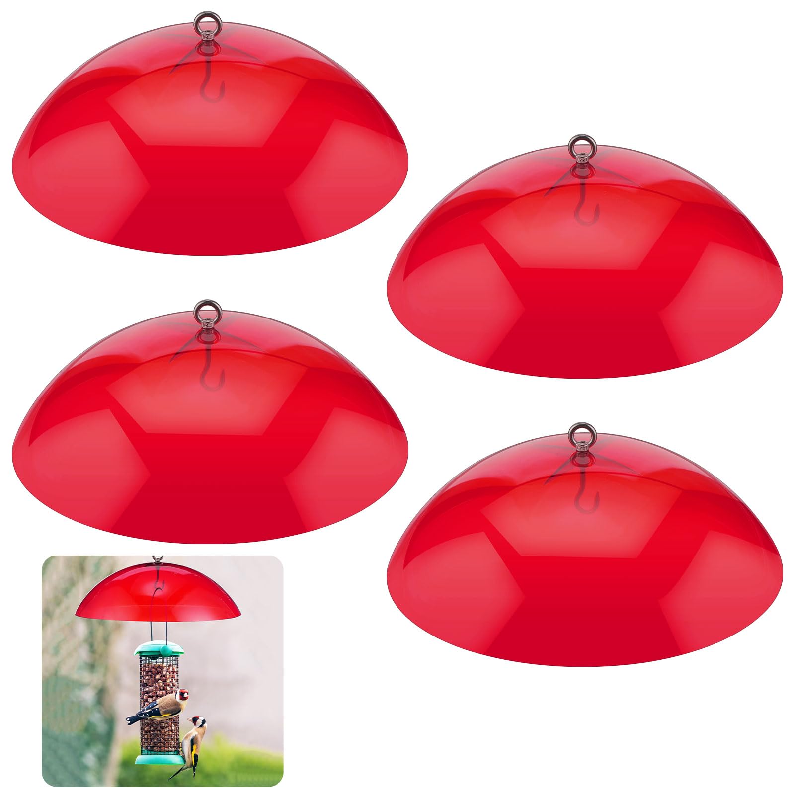 Domensi red dome front view showing protective coverage benefit