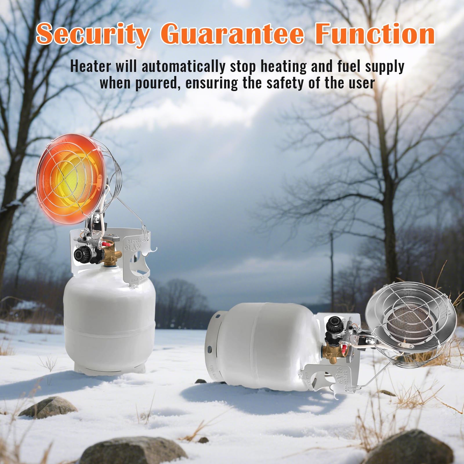 DOMINOX safety net detail protecting users from hot elements to reduce burn risk