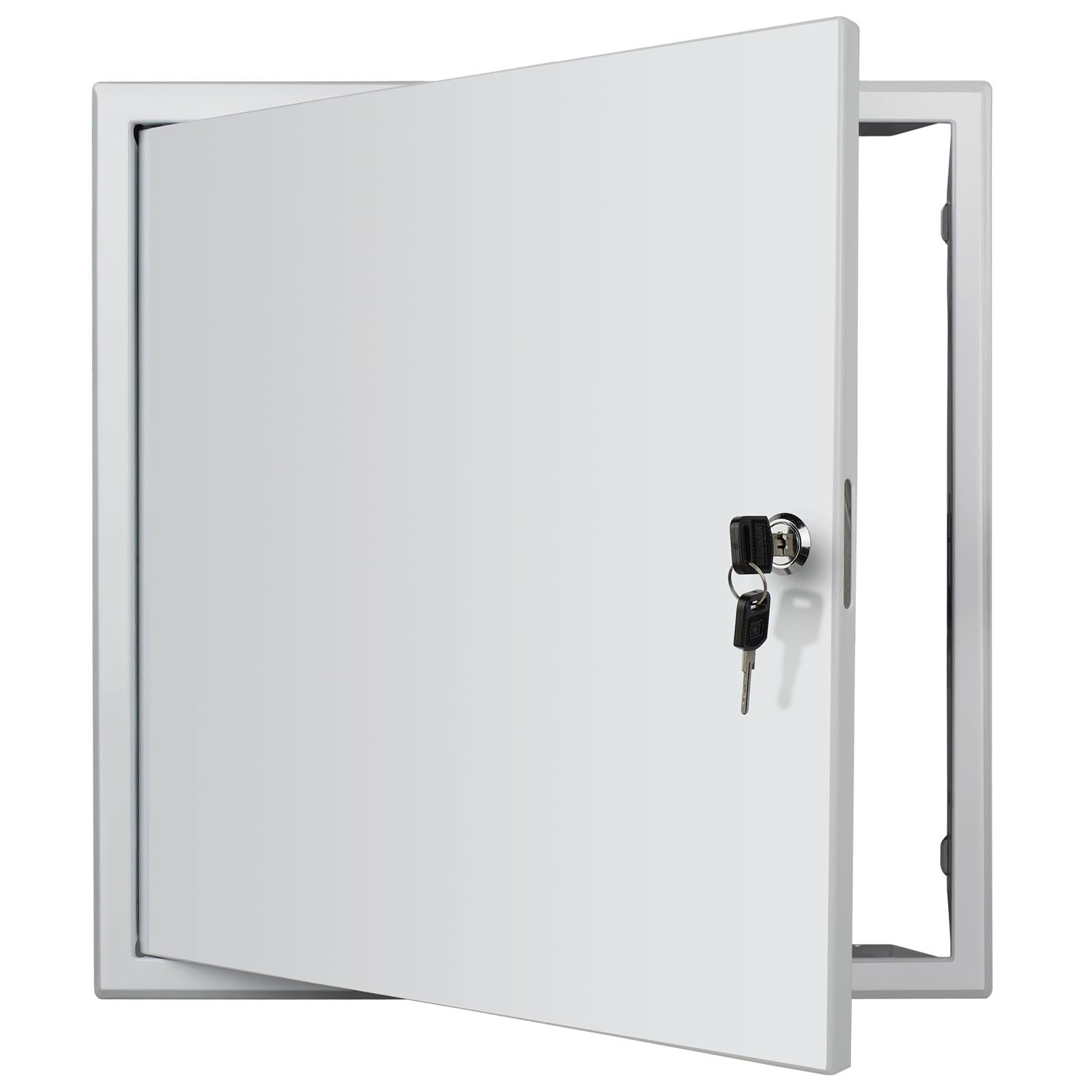 Donext front-facing access panel showing clean paintable finish and flush fit for neat concealment
