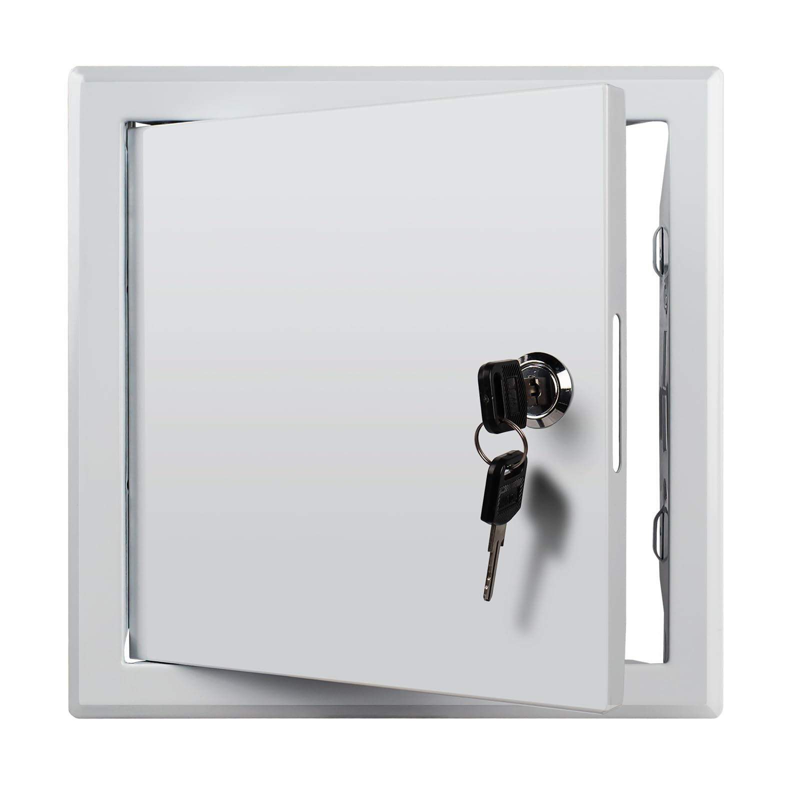 Donext front view access panel showing flush fit and clean finish for concealment