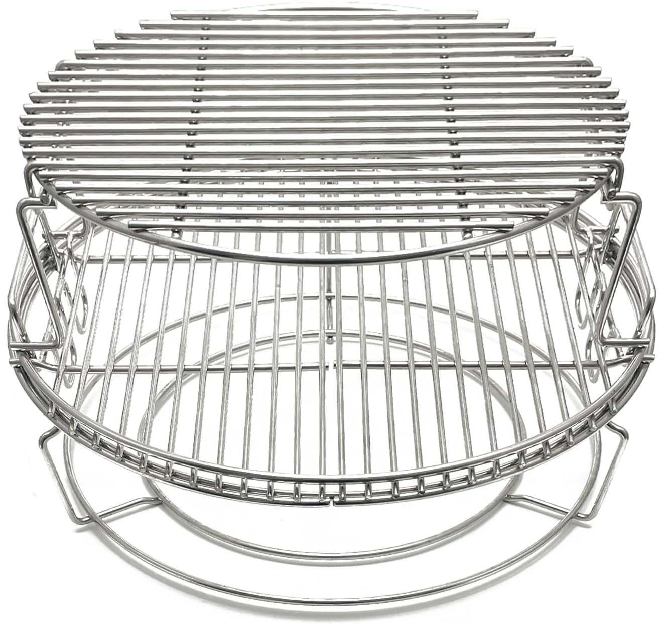 Dongftai S28 front view assembled showing full three-tier capacity and durable finish