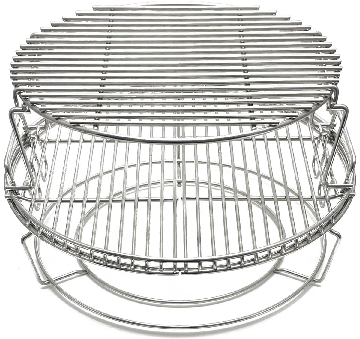 Dongftai S28 front view assembled showing full three-tier capacity and durable finish