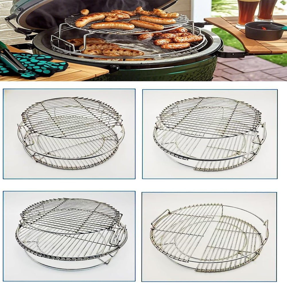 Dongftai storage basket inserted in rack for indirect cooking and easy staging