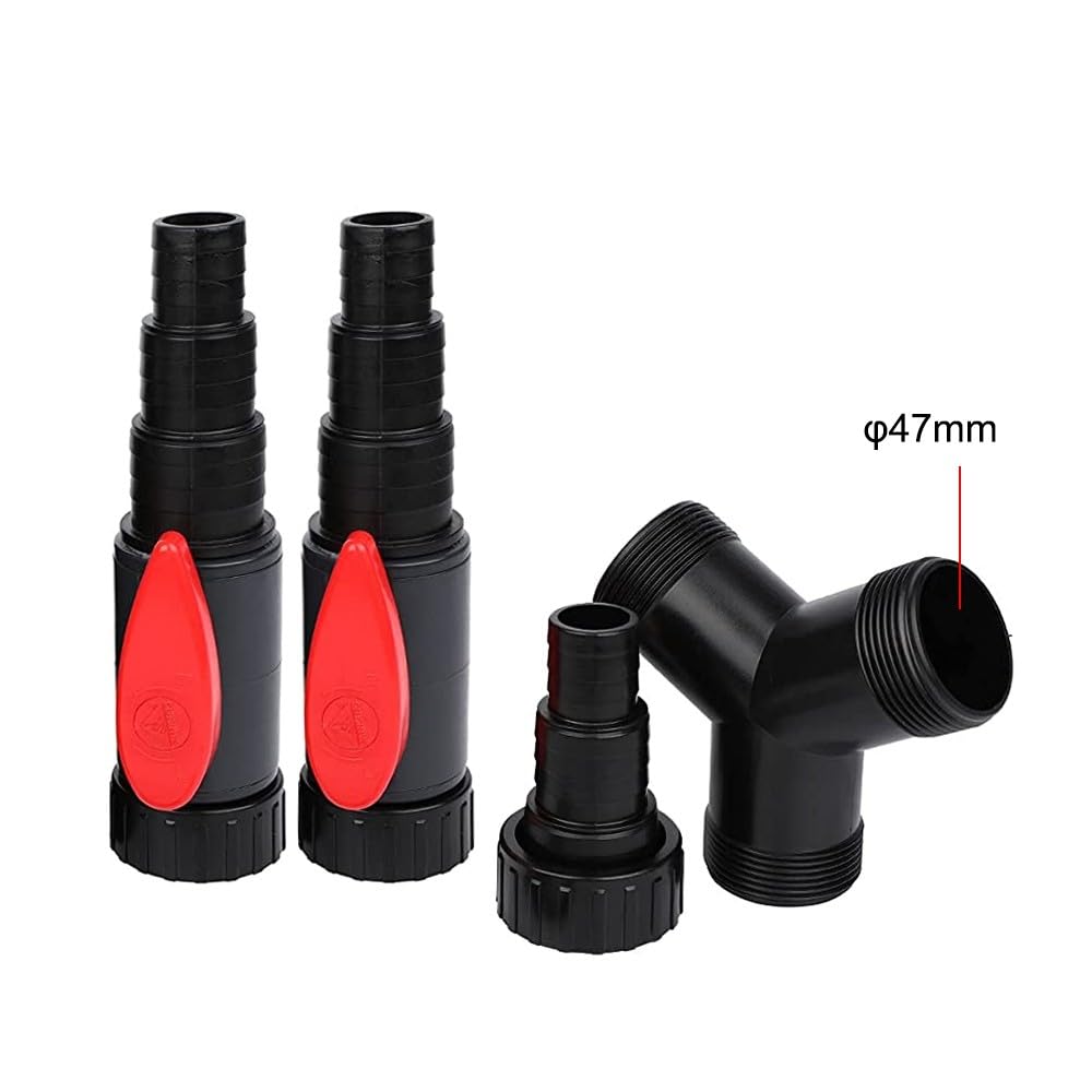 DONGKER next to measuring tape, size comparison for 25/32/38 mm outlets