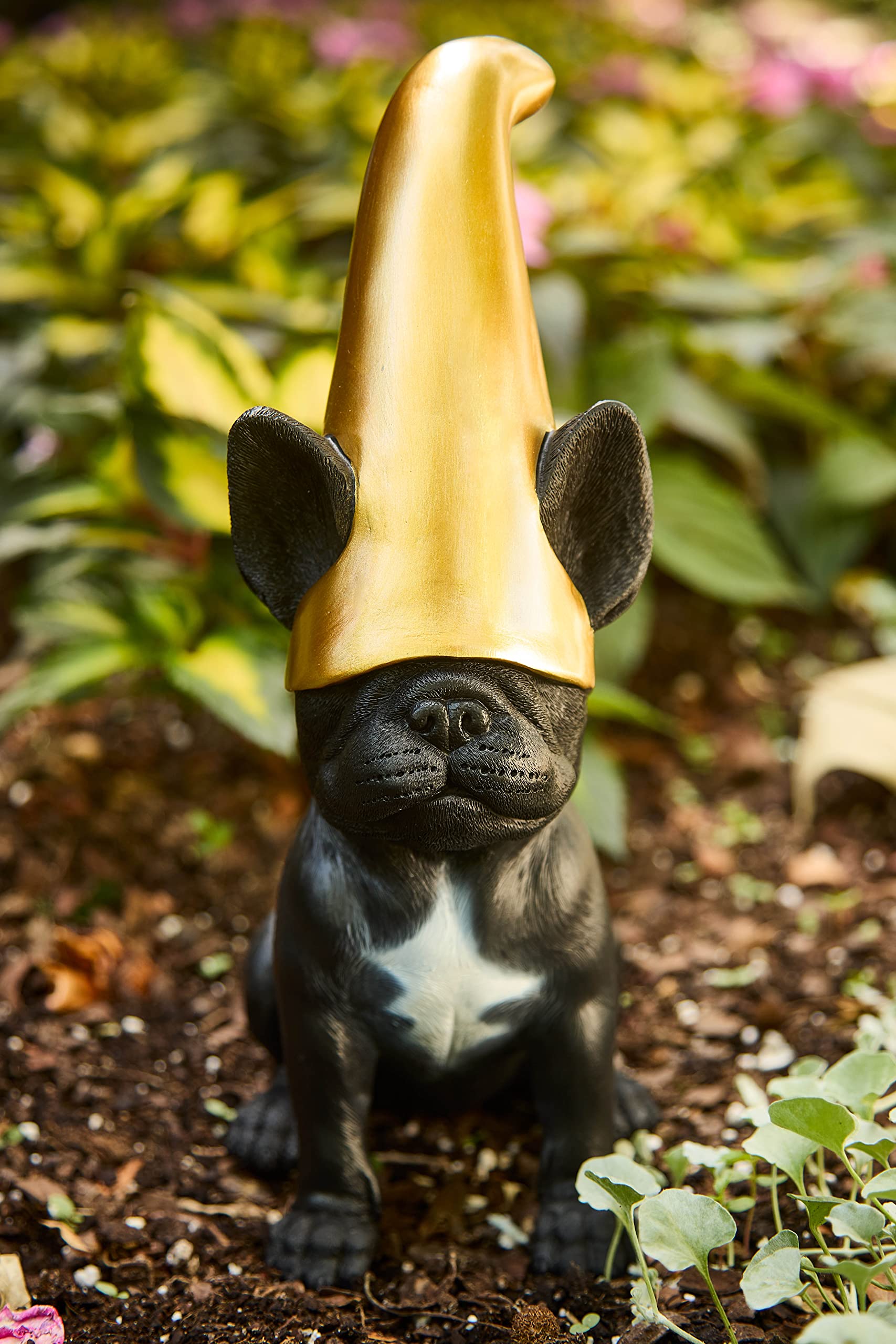 Doodle Gnome in memorial setting honoring pets with tasteful tribute display