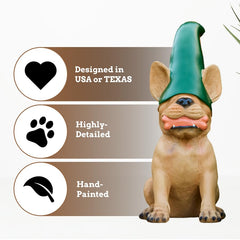 Doodle Gnome texture close-up of fur detailing and durable finish that enhances realism