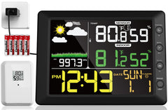 DOOMAY console front display showing temperature and humidity for quick monitoring