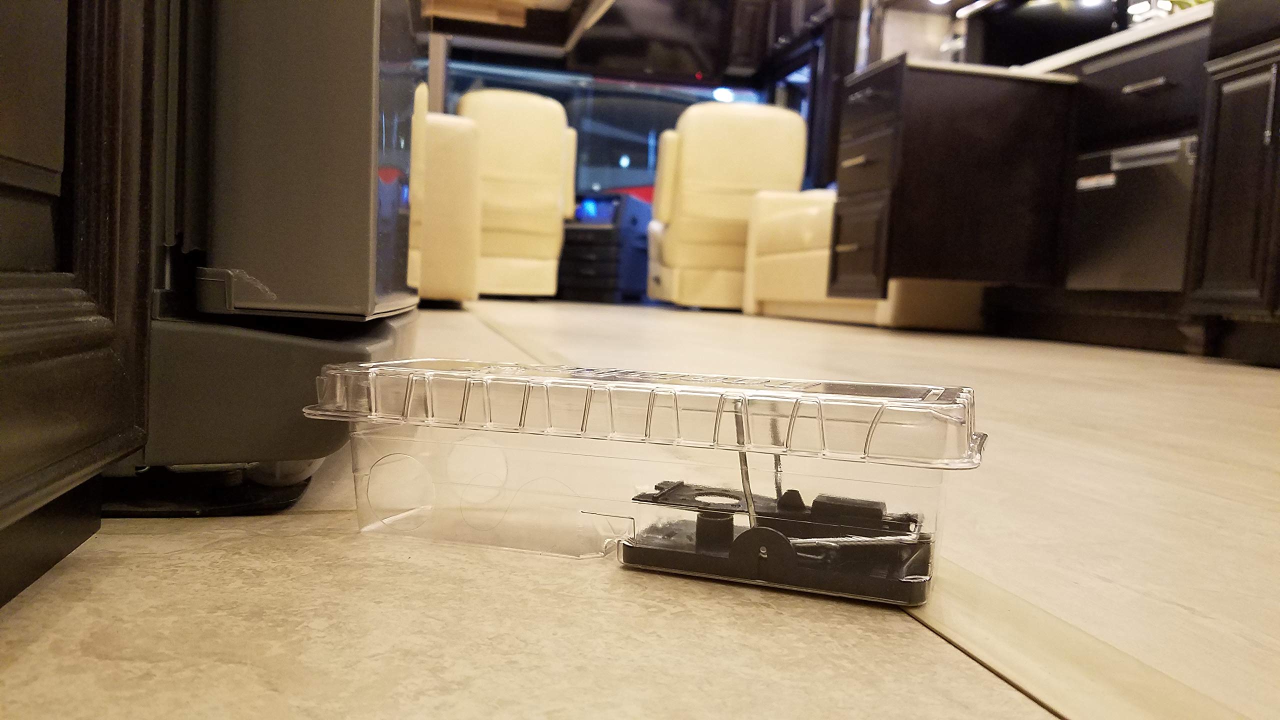 DoomBox placed on kitchen counter showing discreet, secure placement advantage