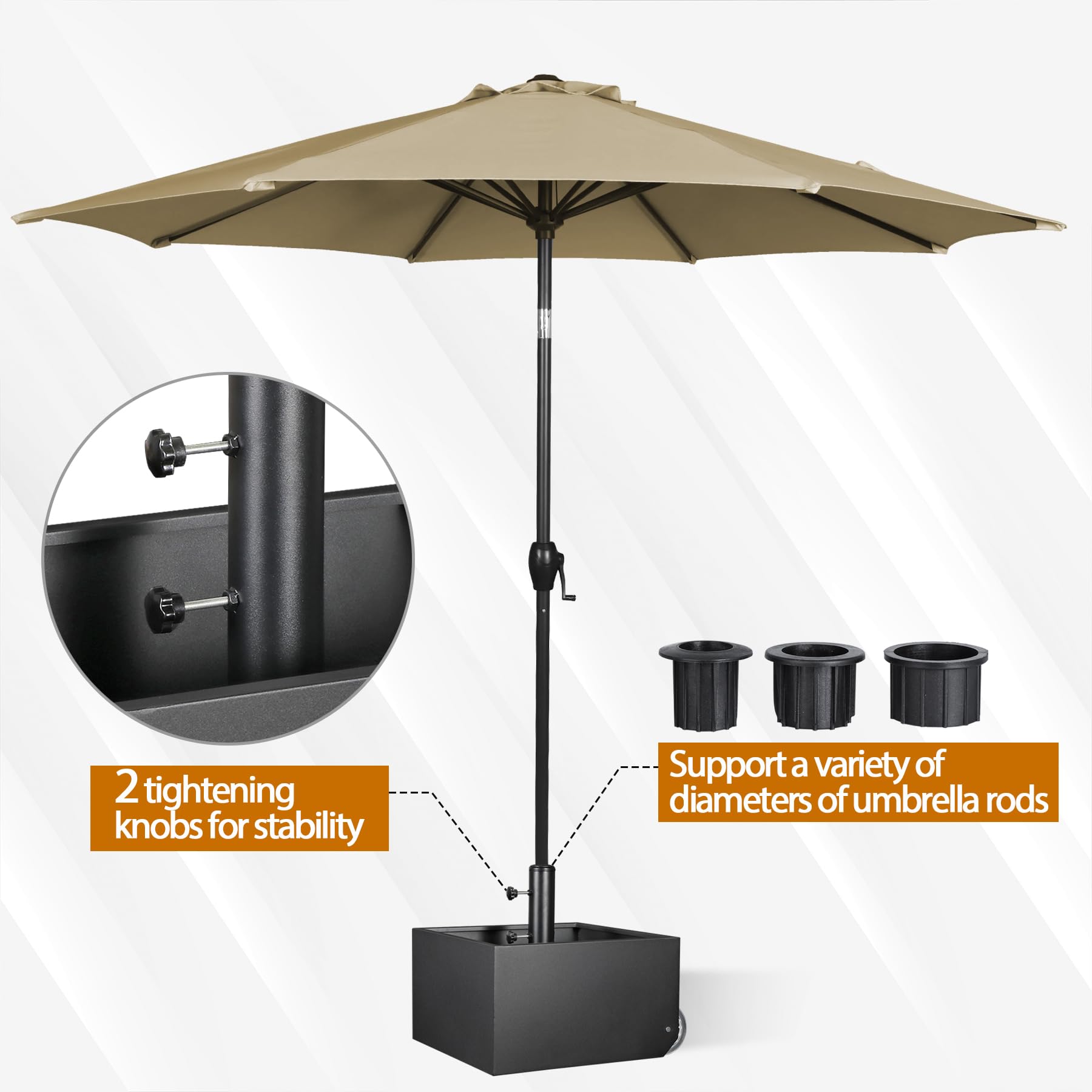 DorBuphan powder-coat texture closeup highlighting rustproof protective finish