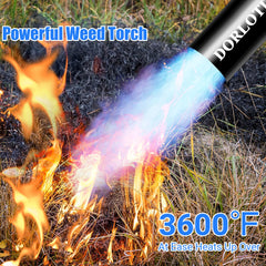 DORLOTI 10ft hose stretched showing extended reach for safer outdoor use