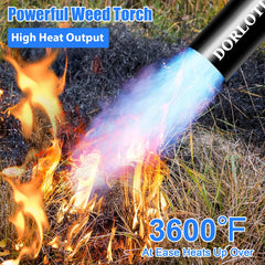 DORLOTI ergonomic handle with igniter and turbo trigger for one-handed control