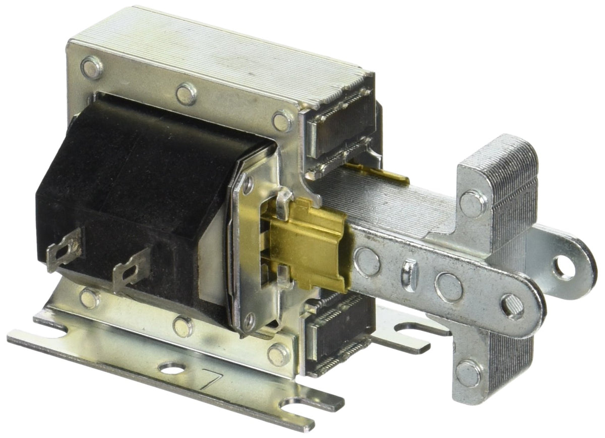 Dormeyer solenoid front view showing durable laminated steel and corrosion resistance