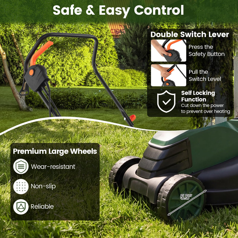 DORTALA 5.5-inch rotating wheel close-up for nimble maneuvering control