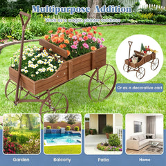 DORTALA side detail of planter cart highlighting joinery and finish benefits
