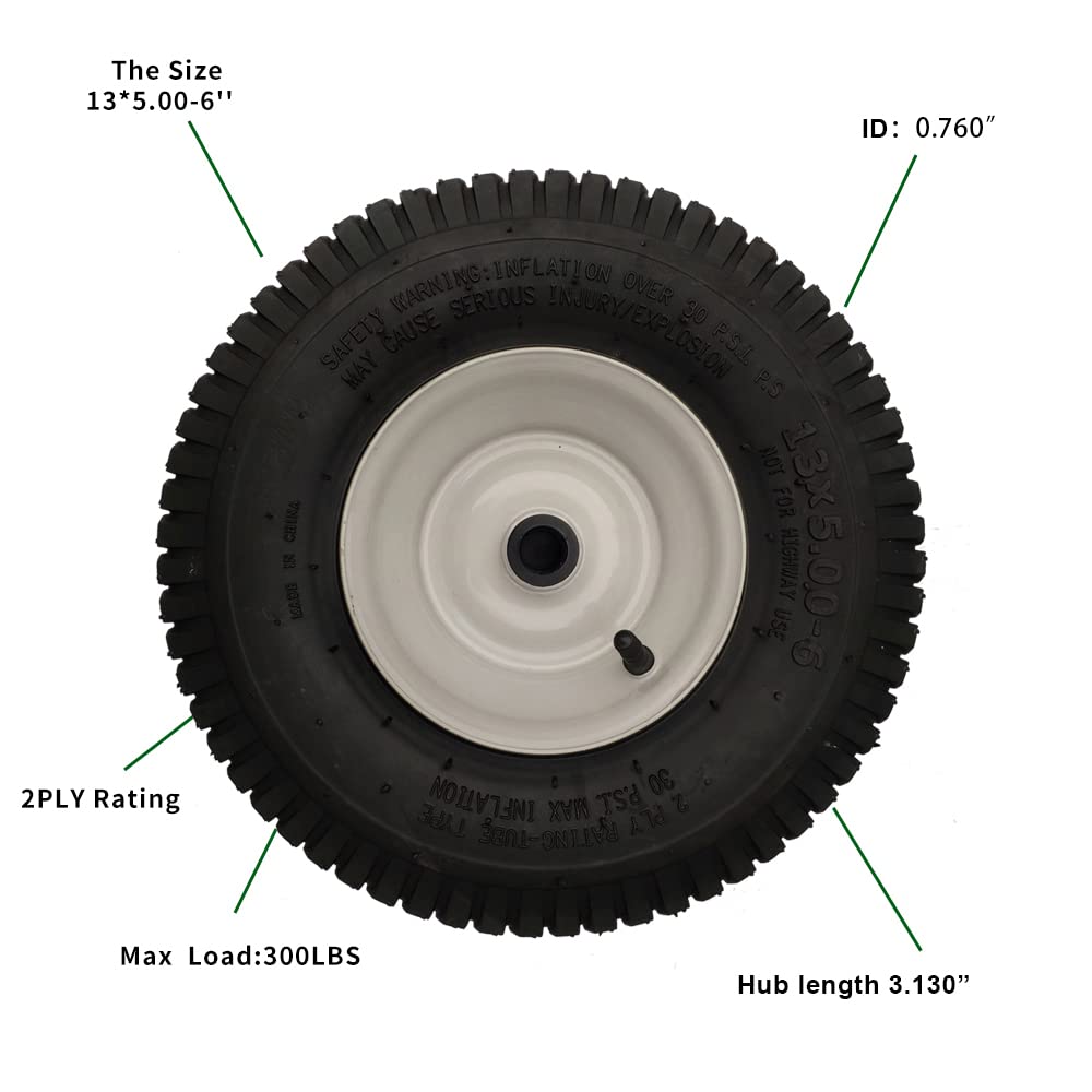 DOUBLE BRIDGE hub and 0.76 inch flange detail showing secure axle fit benefit