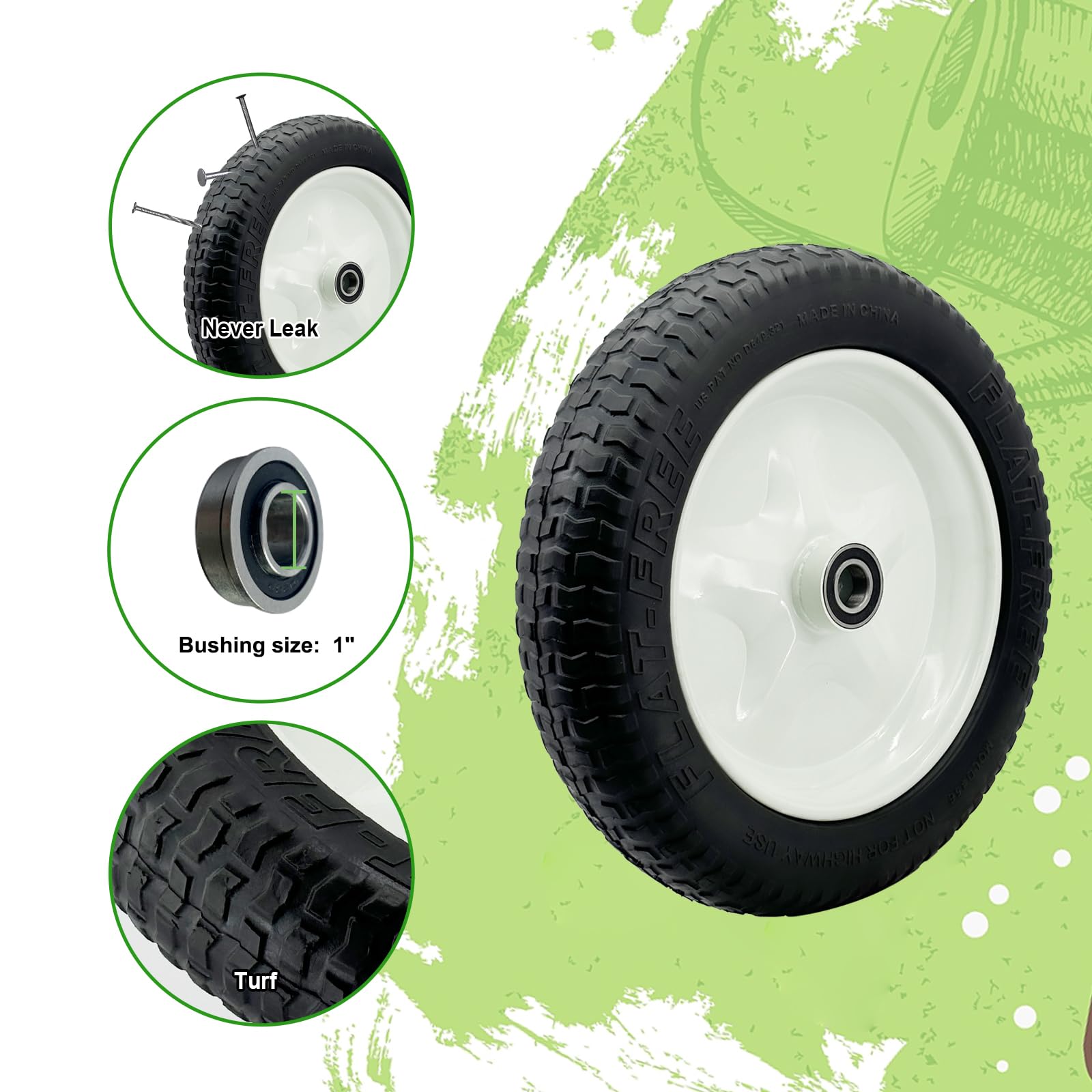 DOUBLE BRIDGE side profile with visible diameter and width details for compatibility checks