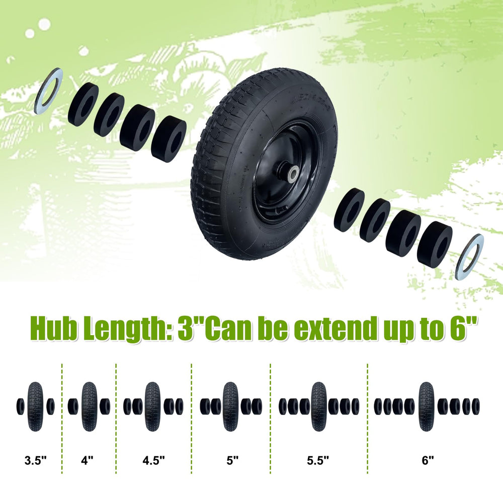DOUBLE BRIDGE adapter kit with nylon spacers and zinc washers for adjustable hub length