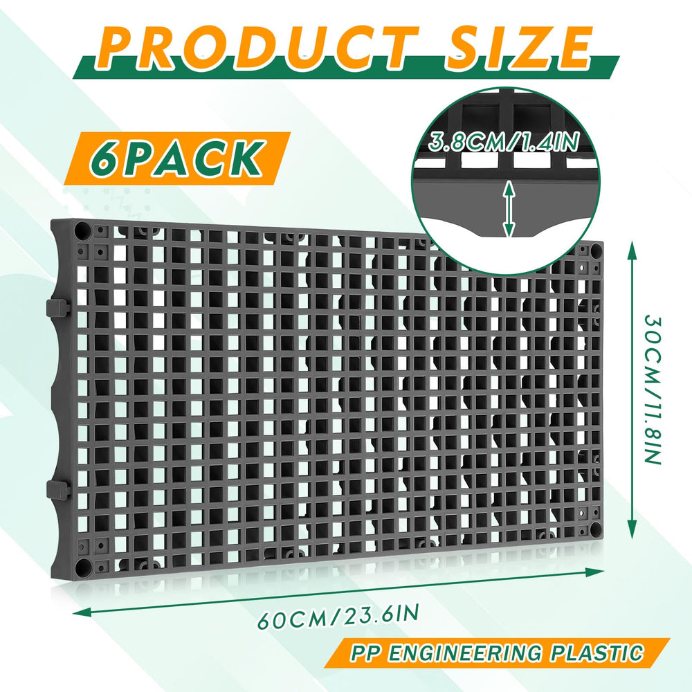 DoubleFill close-up of PP grid structure highlighting durable support