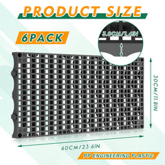 DoubleFill close-up of PP grid structure highlighting durable support