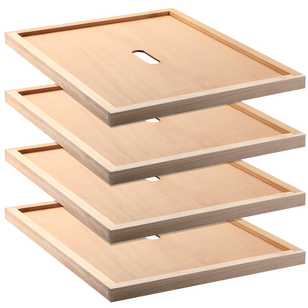 DoubleFill front view of four inner covers showing fit and benefit of spare set