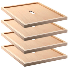 DoubleFill front view of four inner covers showing fit and benefit of spare set