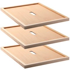 DoubleFill front view of three inner covers showing neat stack and fit benefit