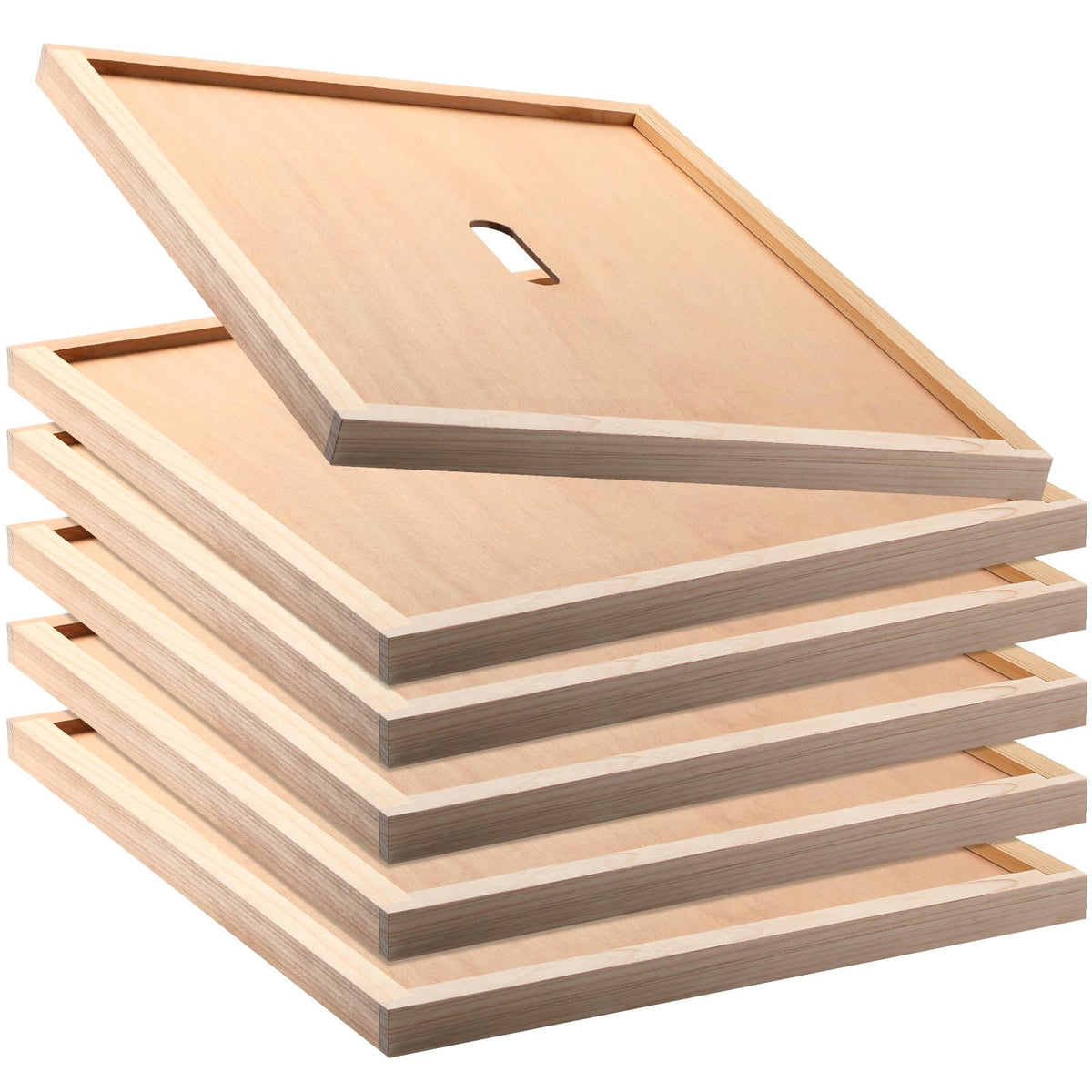 DoubleFill front view of inner cover showing fit and sturdy construction for easier hive management