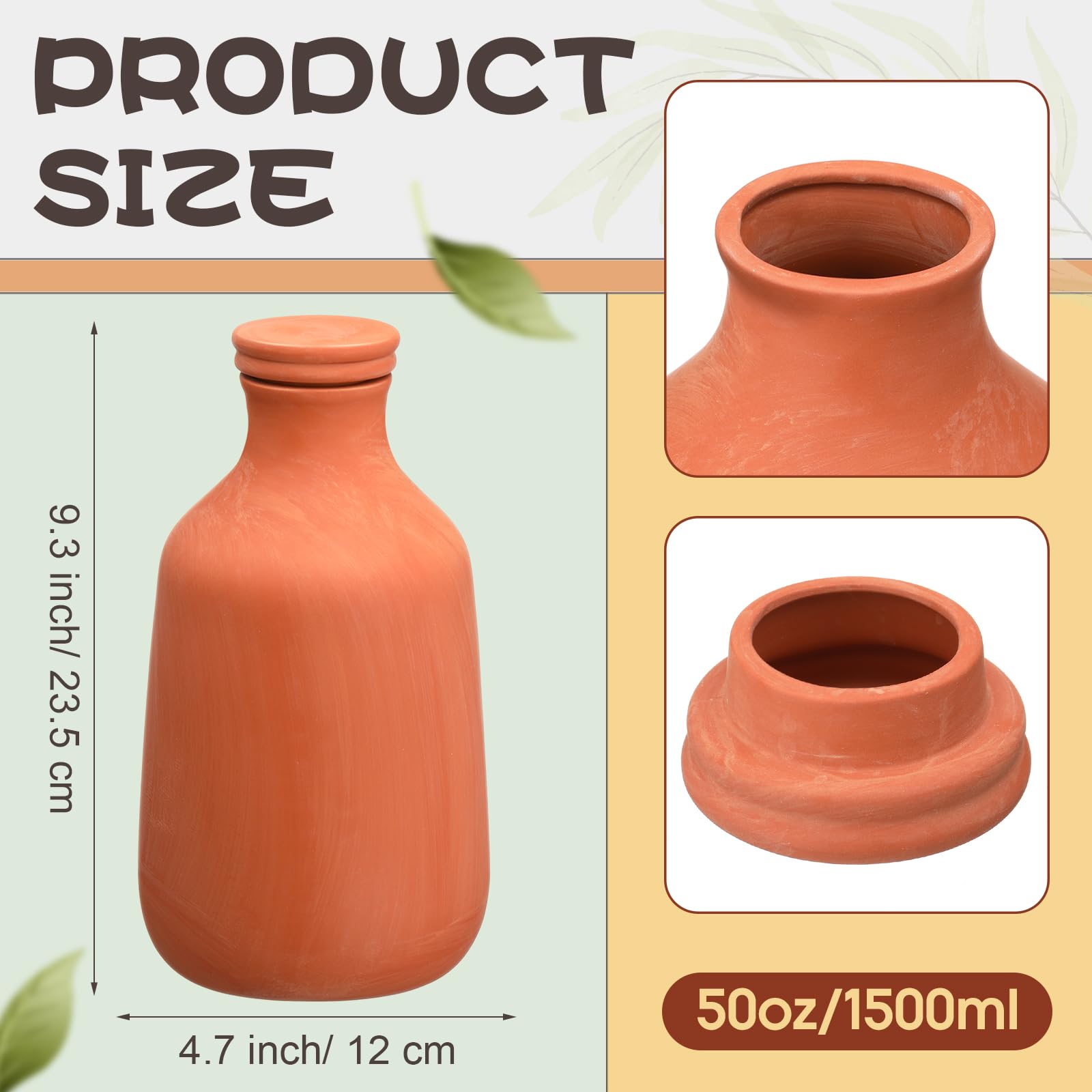 DoubleFill top view showing neck opening for easy refill and convenient access