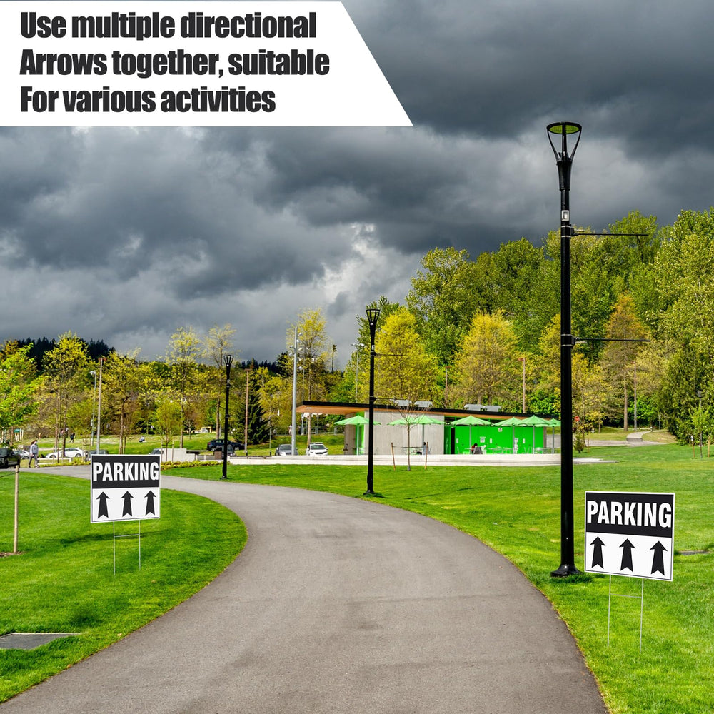 DoubleFill sign next to ruler showing 16x12 inches size for visible guidance
