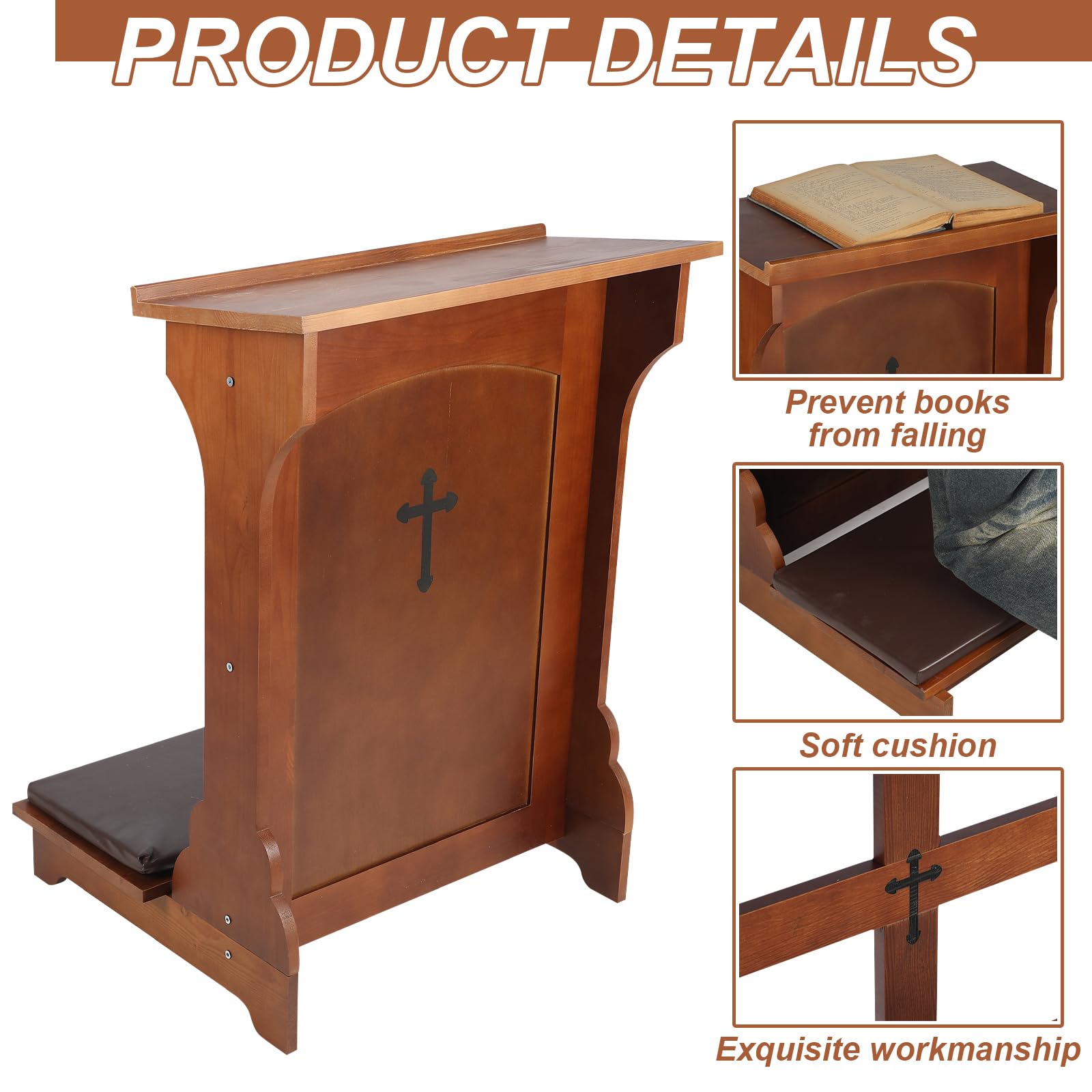 DoubleFill detailed view of slanted shelf showing easy book placement benefit