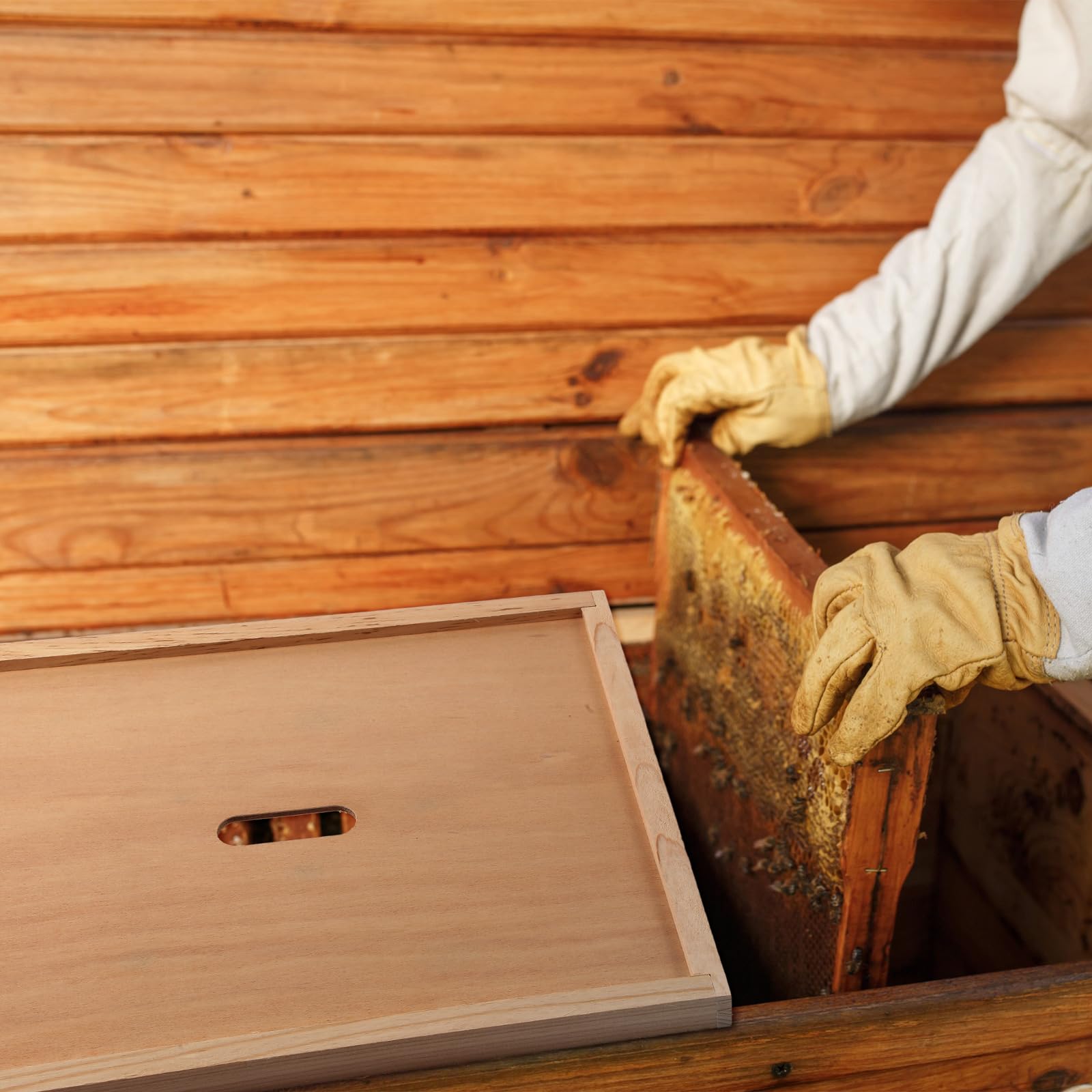 DoubleFill inner cover under outer cover showing improved insulation and ventilation