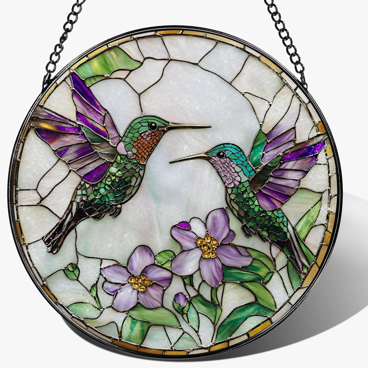 DOUHASU hummingbird front view showing vibrant colors and decorative appeal