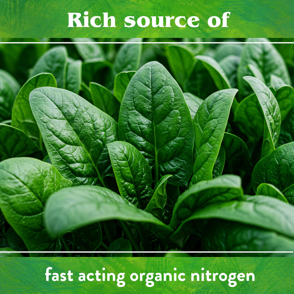 Down To Earth product label showing OMRI certification and organic benefit