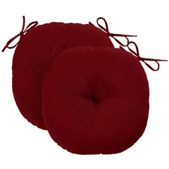 downluxe close-up of center tuft keeping filling even and preventing bunching