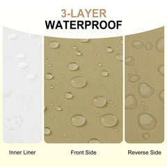downluxe closeup oxford fabric showing water-resistant texture and durable finish benefit weather protection